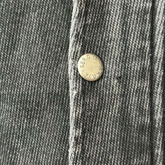 Ser.o.ya Zach Black Bomber Jacket Size: L - Picture 6 of 6